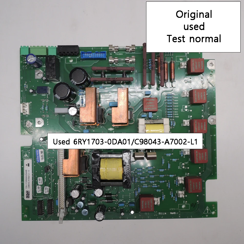 Used Siemens 6RA70 DC power supply board 6RY1703-0DA01/C98043-A7002-L1