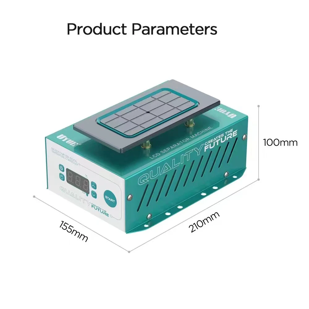UYUE 958S Lcd Separator Machine For iPhone Mobile Phone Screen Removing Machine Built in Pump Glass Disassemble Replacement Tool