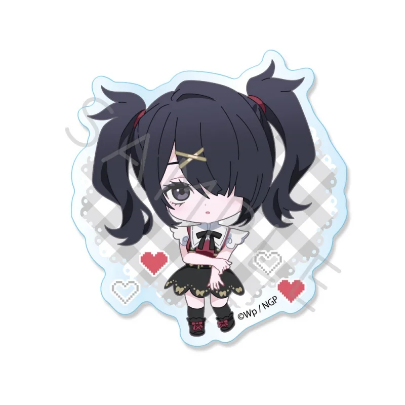 Needy Streamer Overload 10CM Anime Peripheral Acrylic Standee Model Plate Transparent Desk Decoration Collection Keychain