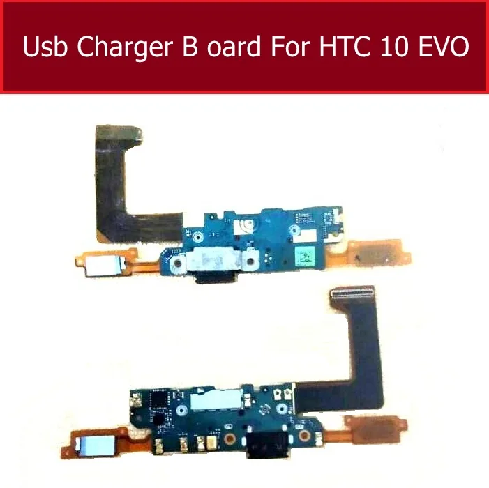 USB Plug Charger Sub Board Flex Cable For HTC 10 EVO Charging Port Dock USB Board Flex Ribbon Cable Replacement Parts