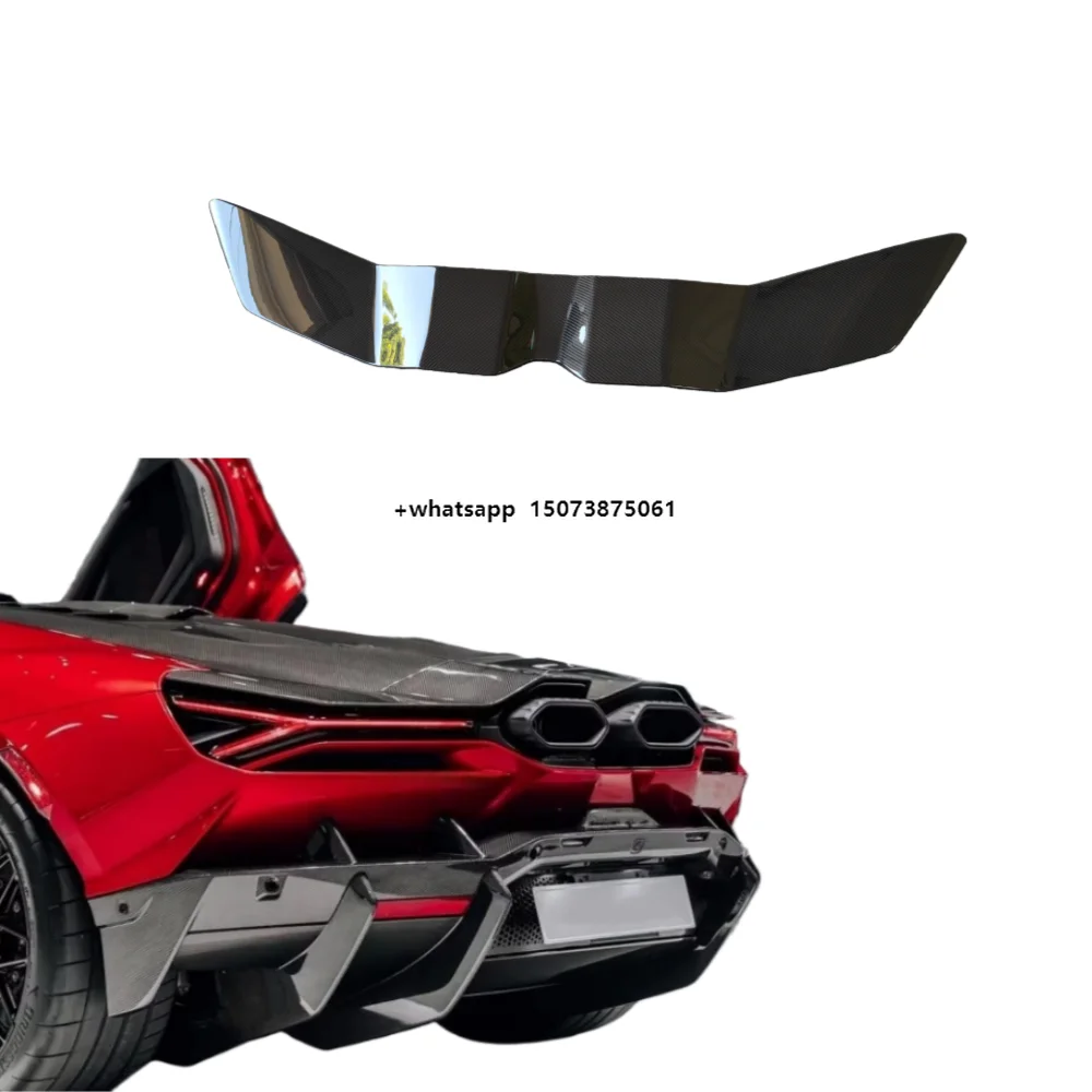 

High Quality Dry Carbon Fiber OEM Style Rear Spoiler for Revuelto Car Ducktail Wing Auto Parts