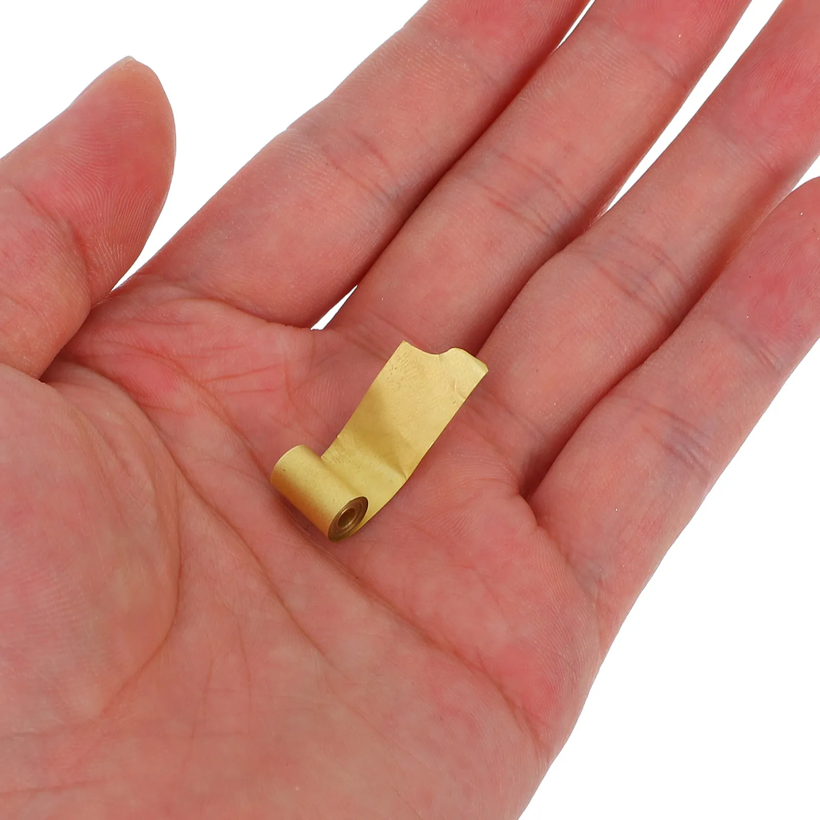 1 Roll Brass Foil Sheet Wear-Resistant Easy to Cut for Crafts Electrical Repairs Grounding Durable Thin Brass Metal Sheet - view 6