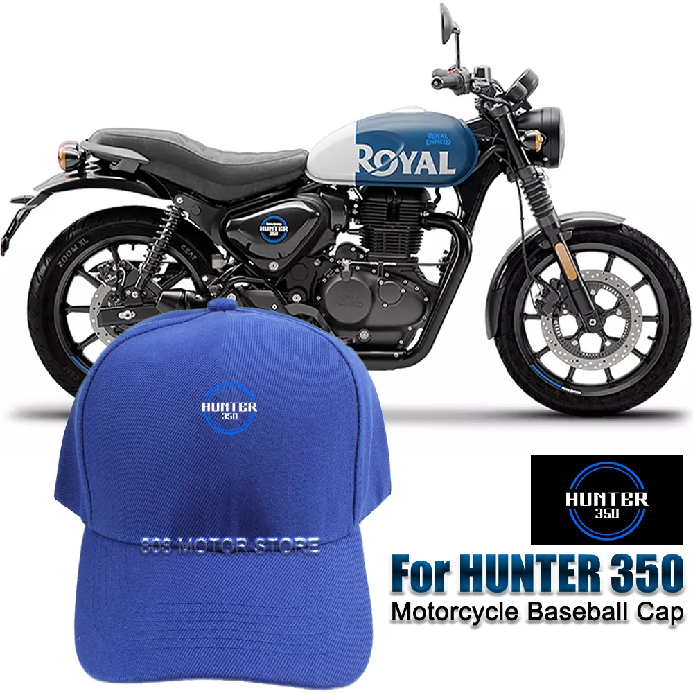 For Hunter350 hunter350 Motorcycle Accessories Baseball Cap Fashion Unisex Sun Protection Motorcycle Racing Hat