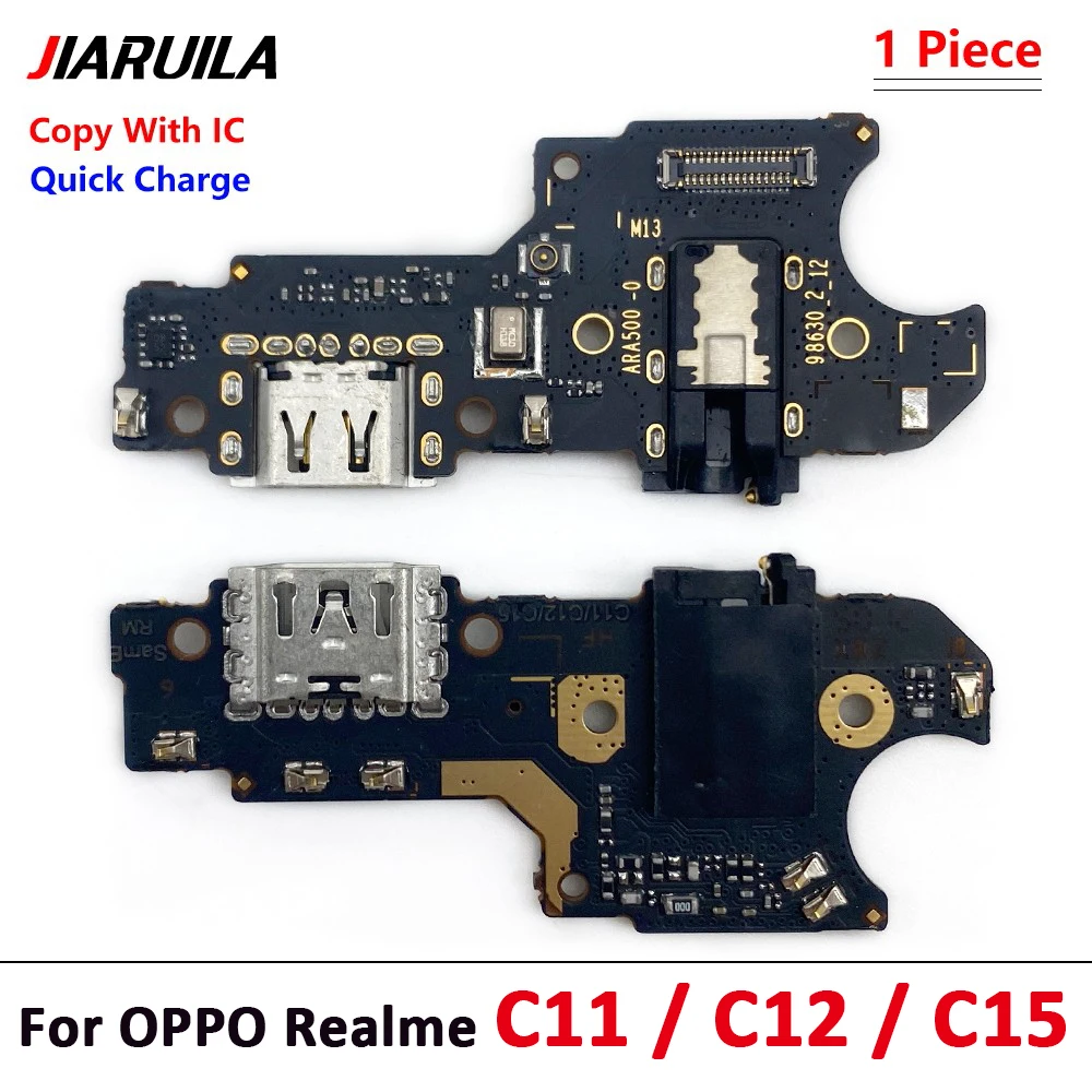 50Pcs，Repair USB Charging Port Connector Board Flex Cable For OPPO X2 Pro Y20 A15 A16 A57S Realme 2 7 Pro 7i C12 C15 C11 2021