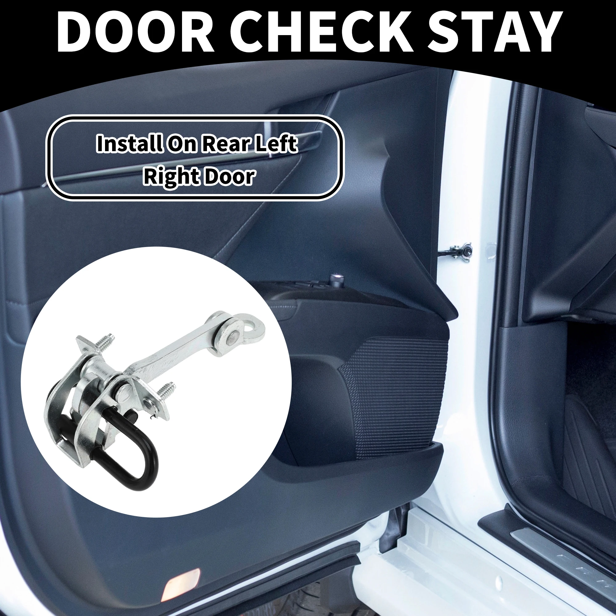 UXCELL Door Check Strap Stopper Limiter for Alfa Romeo 147 937 Hatchback 2001-2010