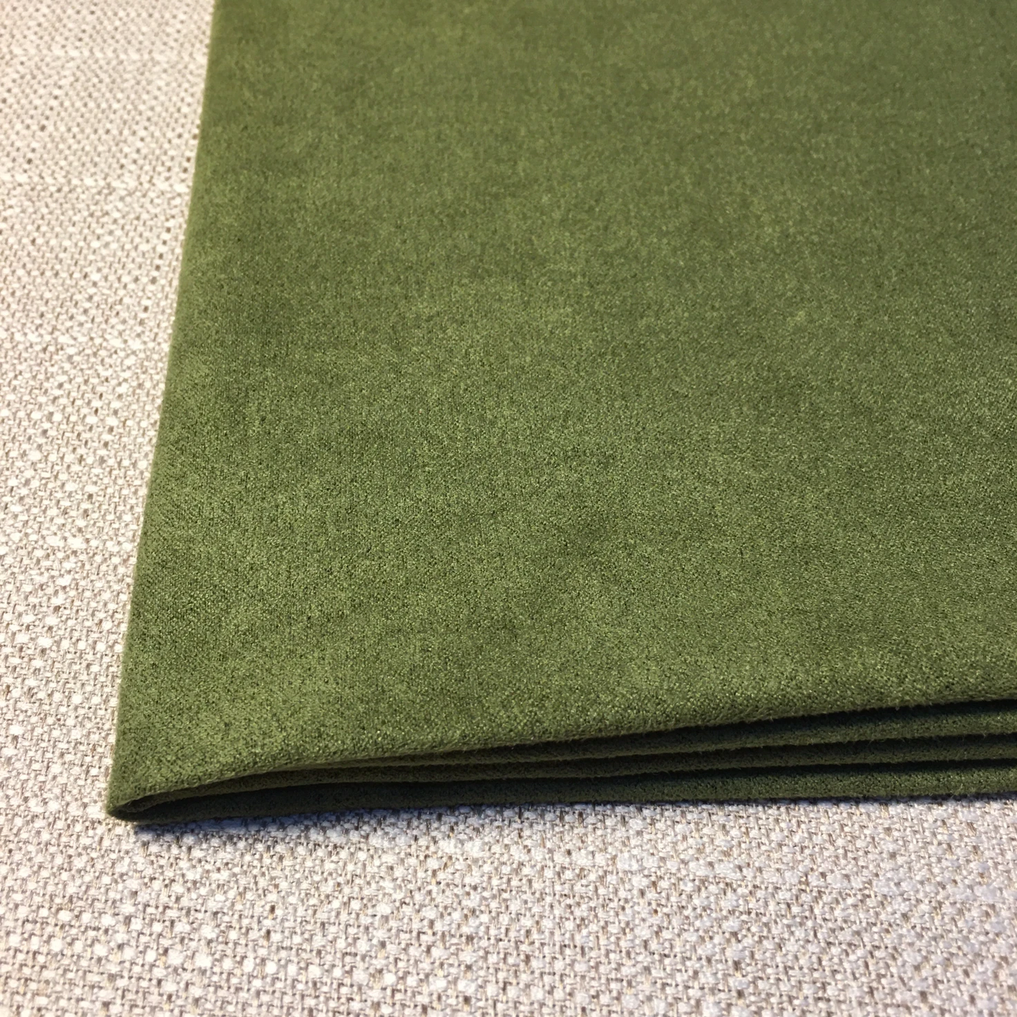 بيع قماش من جلد الغزال المشفر بالمتر قماش منسوج من جلد الغزال المقلد مصنوع يدويًا قماش منسوج منزلي غير مرن #1