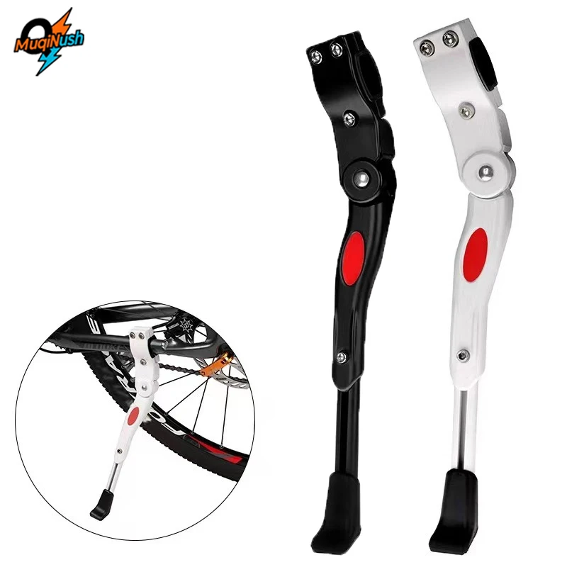 

MuqiNush Adjustable Road Bicycle Kickstand Parking Rack Bicycle Side Support Kickstand for 22 24 26 27.5Inch Mountain Bike