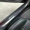 カーボンファイバードアサイドカバー,メルセデスベンツ用ペダルカバー,amg w177 a b c e-class 200 w205 glc gle w213 x253 3
