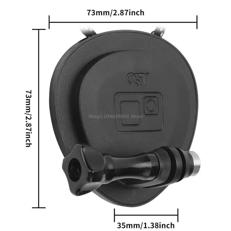 Support caméra magnétique 8 aimants aimants support anti-étage pour l'action 5pro