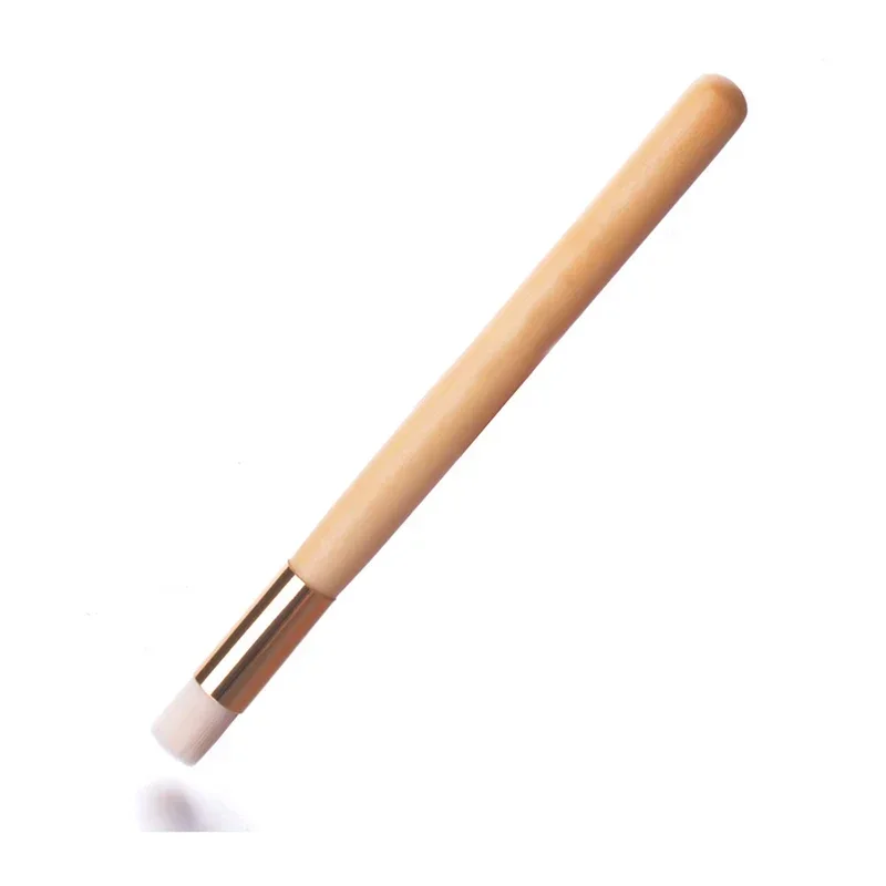Brosse de nettoyage du visage ou du nez, soins de la peau, gommage des points noirs, outils de nettoyage des points blancs, utilisation à Long terme, manche en bois