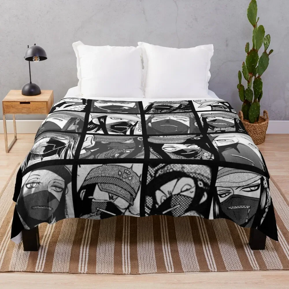 

Korekiyo Manga Collection Throw Blanket blankets and throws Bed covers Soft Plaid Blankets