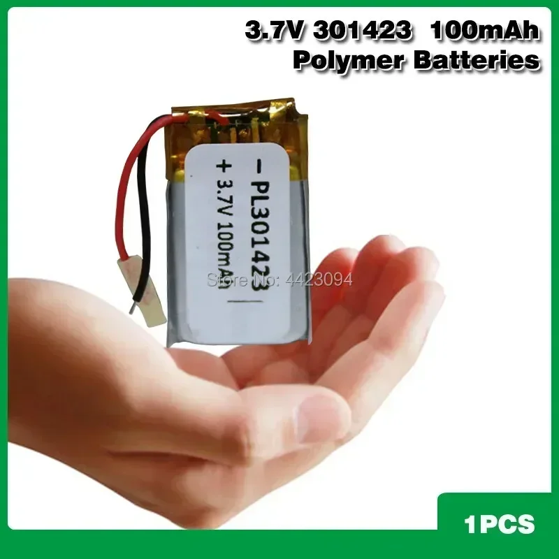 Liter energy battery 301420 3.7V 100MAH 031420 301423 lithium battery MP3 Bluetooth headset small toys battery