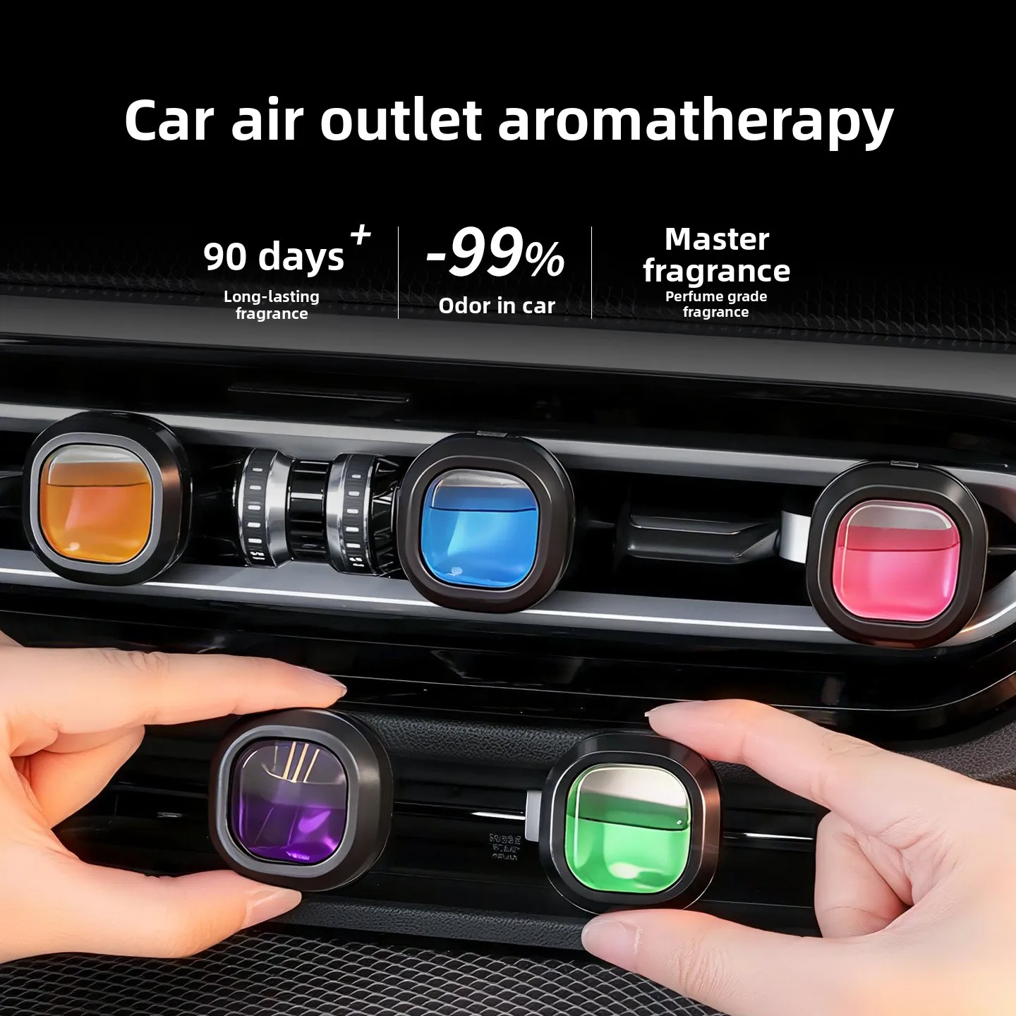 Car aromatherapy Car out of trend clip aromatherapy, deodorization In the car, deodorant fragrance perfume in the car