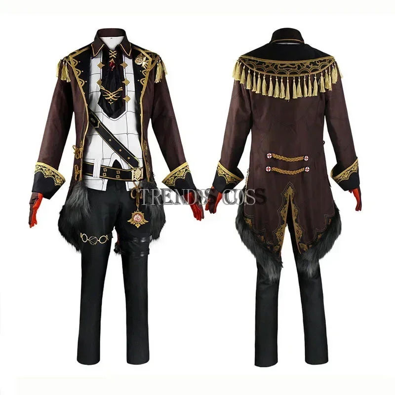 Dilunc ragnvindr cosplay costumes wig new arrival character outfit unisex comic threaded playing dilunc outfit