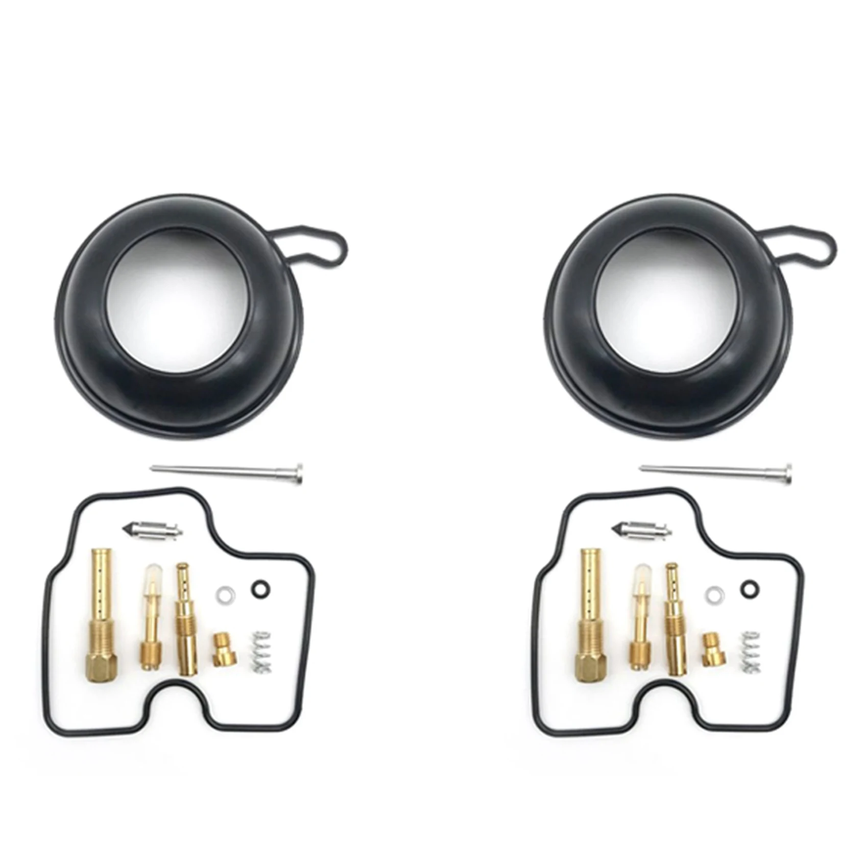 Strange 2X Motocycle Accessories Plunger Diaphragm Float Carburetor Repair Kit For Honda CB400 CBR400