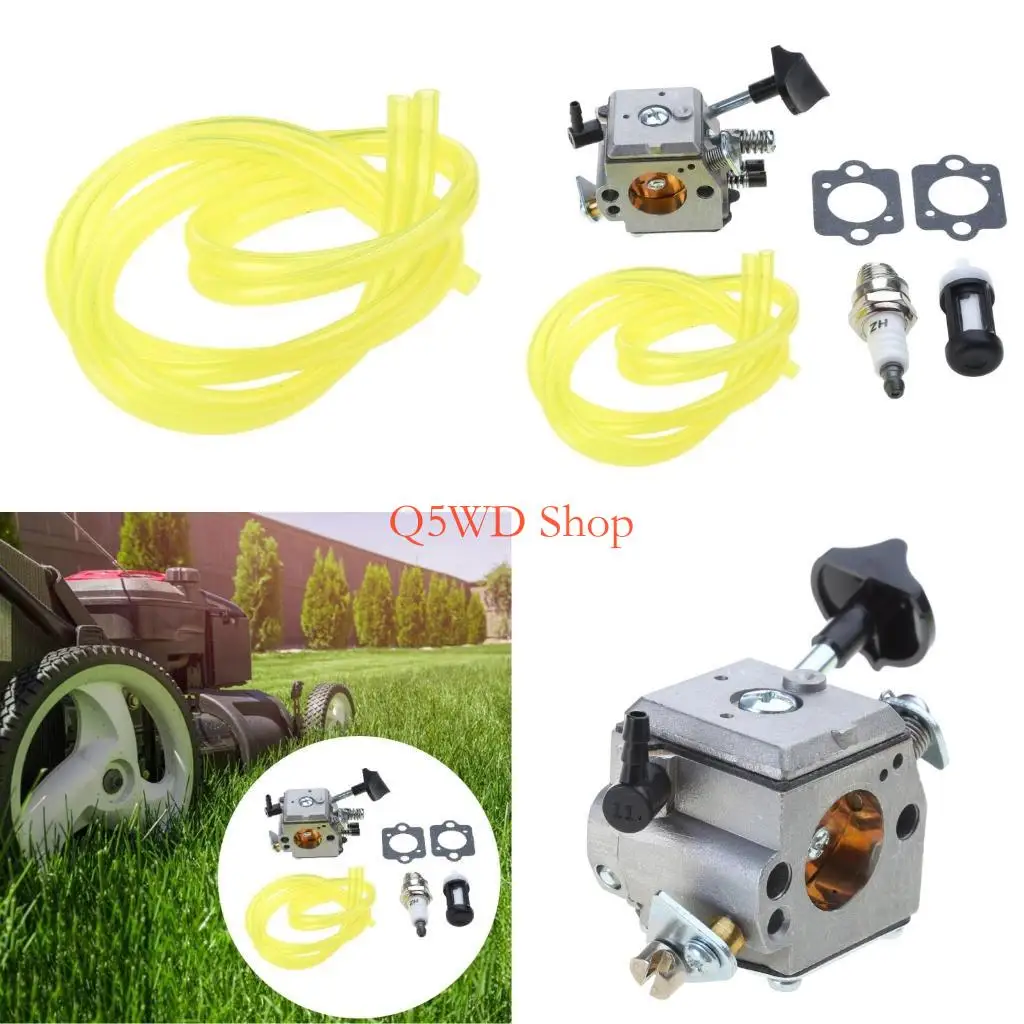 Q5WD Carburetor for BR400 BR420 BR320 BR380 Trimmer Cutter Blower Carb Plug