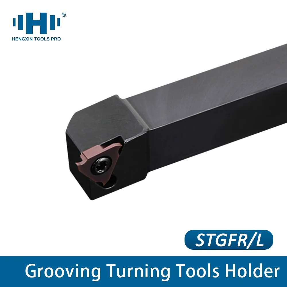 

HENGXIN Grooving Turning Tools Holder STGFR STGFL 10 12 16 Carbide Inserts metalworking Lathe CNC Machine Bar