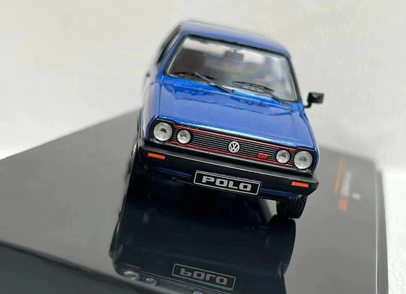 Ixo Antik maßstab Polo Coupé gt 1985 Simulation Legierung Auto Modell Druckguss Spielzeug Fahrzeug Sammler Souvenir