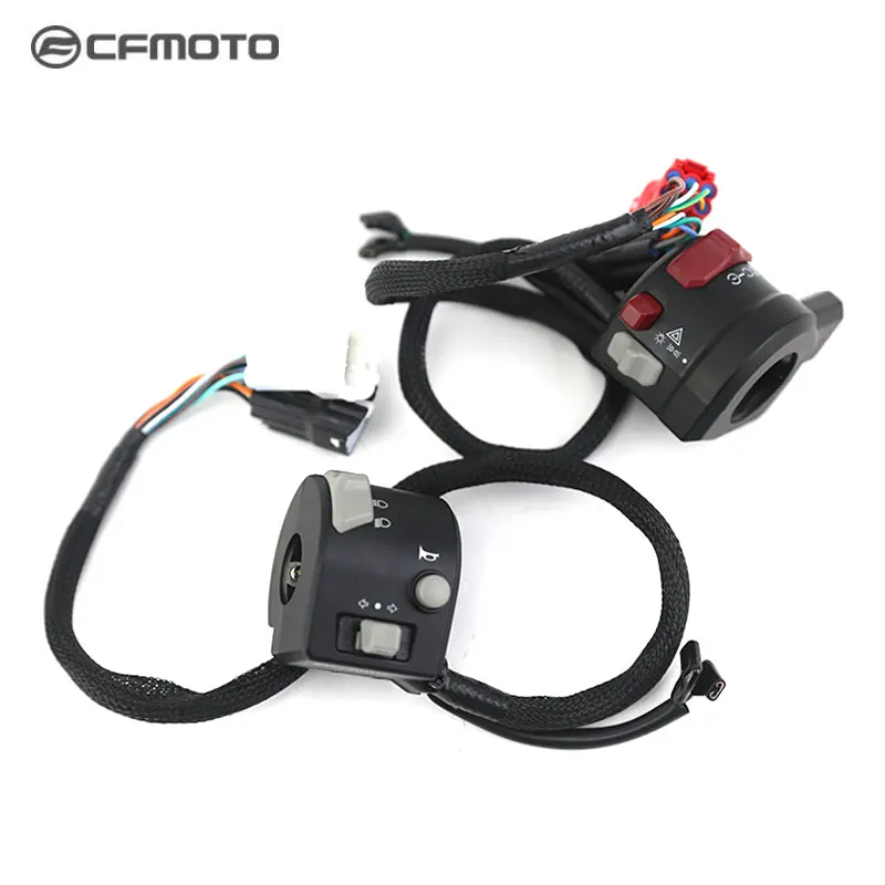 

CF Motorcycle Original Factory Parts: Spring Breeze CF125-8 Handle Switch Assembly, XO Baboon Start Horn, Headlight On