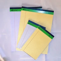 A4 A5 Tear-Off Notebook 50pages Notepad Daily Schedule Memo Pad To-Do Lined Book White Yellow Paper Student School Supplies
