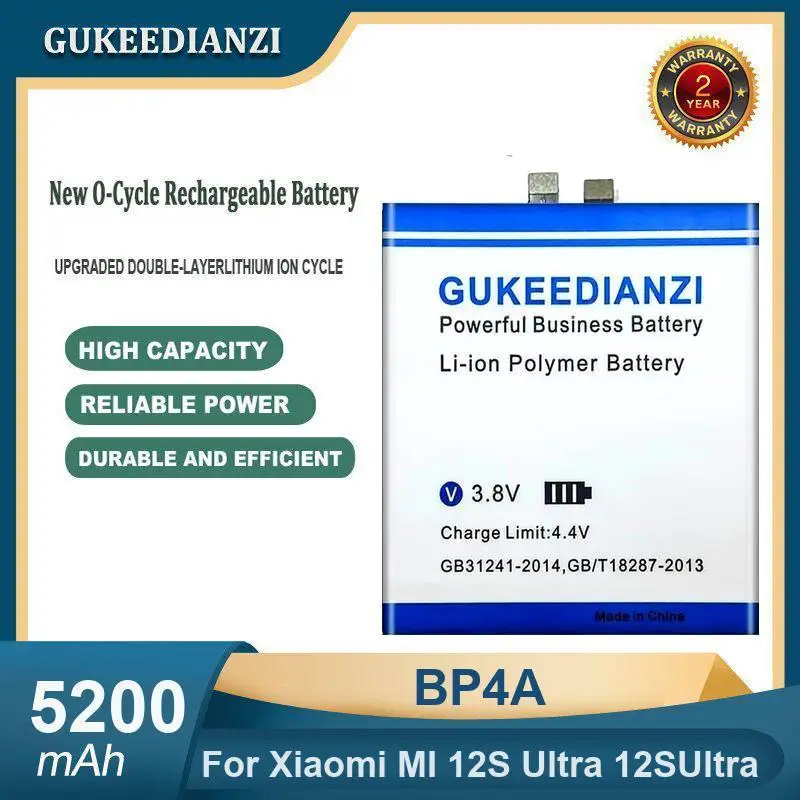بطارية لهاتف Xiaomi Mi 12 Pro Mi12 Pro 12S Ultra 12 Lite/POCO M5S BP45 BP4A BP4B ذات سعة عالية