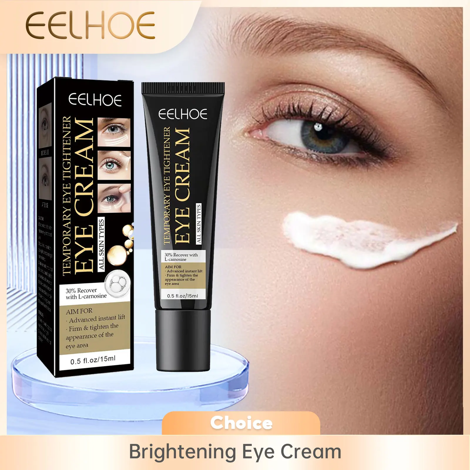 Brightening Eye Cream Hydrating Skin Nourishing Improving Dryness Dark Circle Remove Eye Bag Against Puffiness Firming Eye Cream