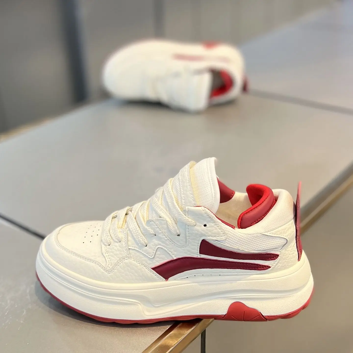 

2026 New Casual Sports Breathable Trendy Fashion Versatile Comfortable Trendy Brand Color Blocked Quality Board Shoes