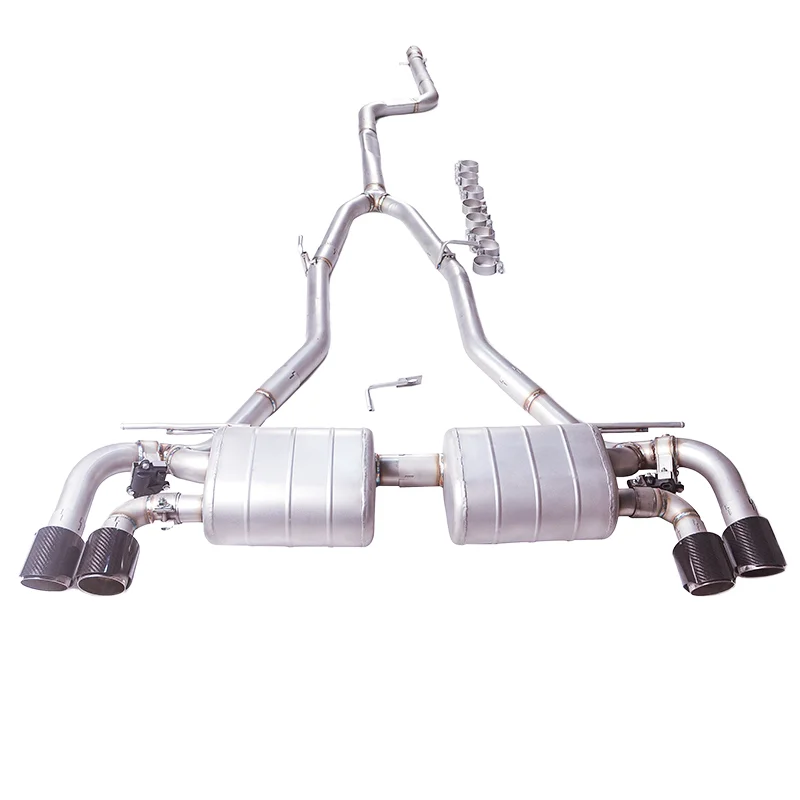 Exhaust Pipes Tuning Mid Pipe Stainless Steel Equal Length for Car Middle Exhaust System for M3 M4 F80 F82 F83 S55