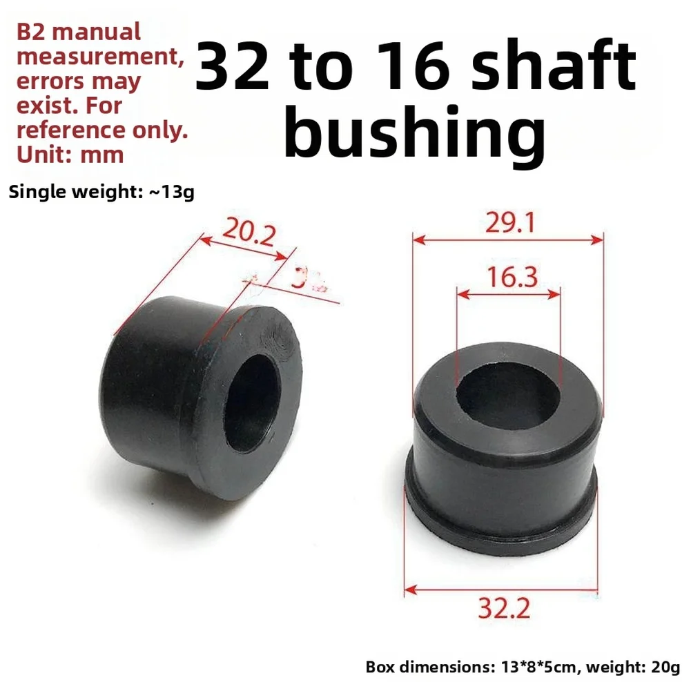 30 To 16mm Plastic Reducer Bushing Hollow Tube Adapter For Fitness Equipment Portable Fitness Accessories