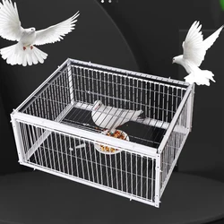 Auto Trap Bird Cage Rabbit Cage Mouse Cage Entry Only and No Exit Thickened and Encrypted Automatic Pigeon Collecting Tool