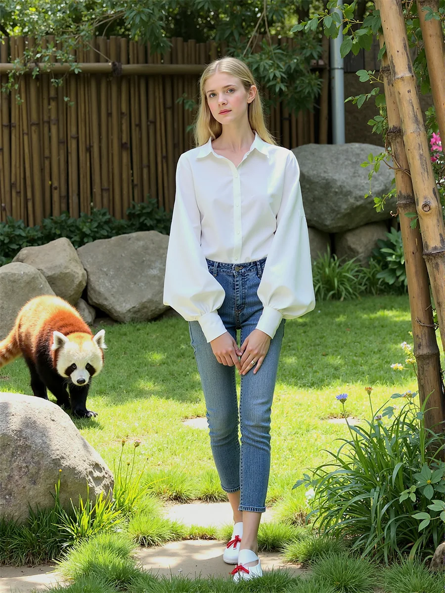 

Однотонные рубашки с рукавами-фонариками, женские альтернативные готические текстуры, пакет в центре города, чувственные, тонкие, с оборками, уютная униформа на пуговицах