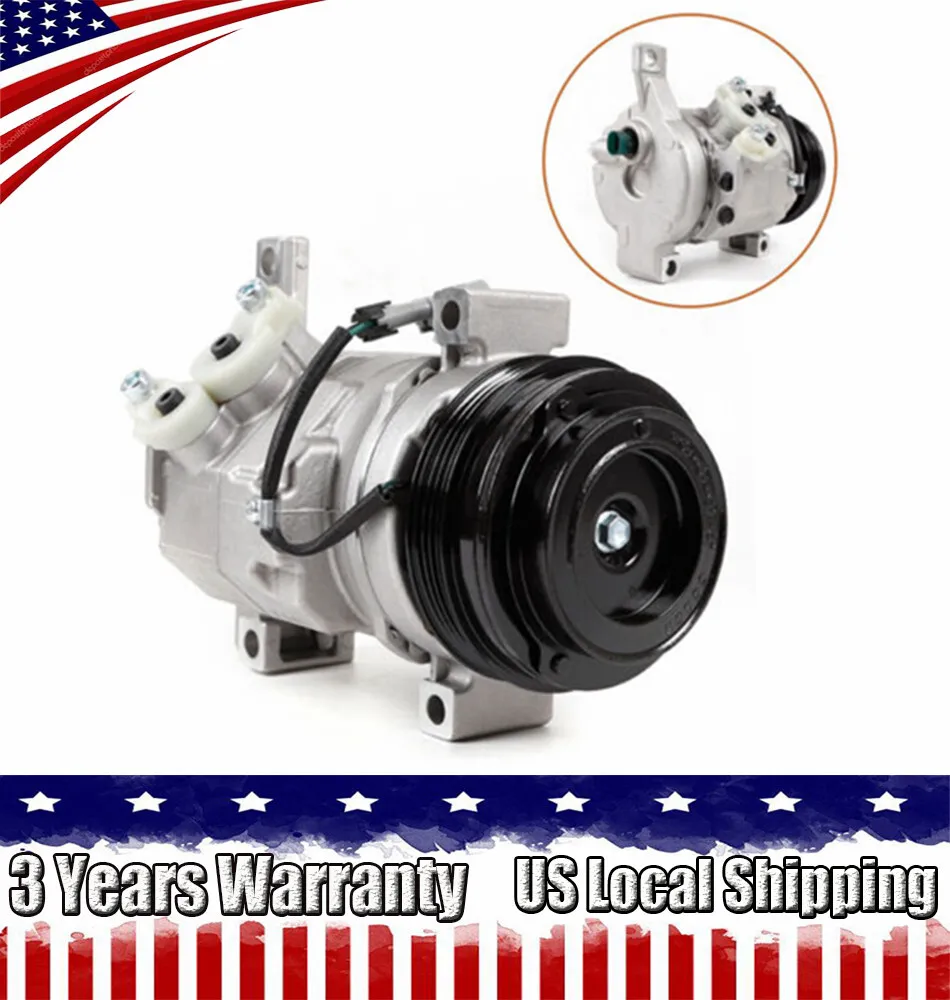 

AC Compressor For GMC Yukon 2001 2002 2003 2004 2005 2006 2007 2008 2009 6.0L 5.3L 4.8L High Efficiency Cooling