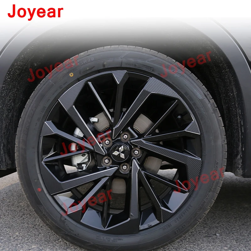 For Mitsubishi Outlander 4 2022 2023 Car Wheel Sticker Scratch-resistant Wear-resistant Anti-corrosion Exterior Accessories