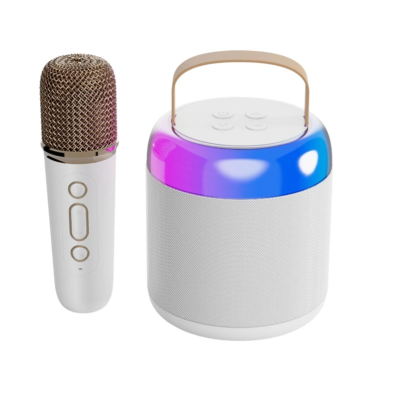 Microphone Bluetooth Speaker National Singing Home KTV Portable Outdoor Audio