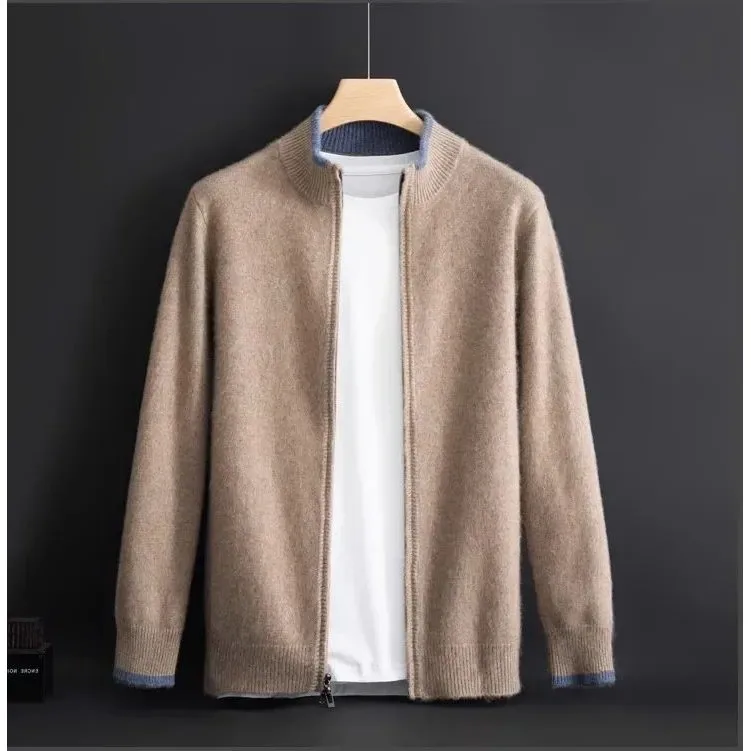 

Мужской свободный крой-свитер Camere, осень-зима 2024, молодежное пальто с прямыми штанинами Vitali, восьмиteen, модная мужская одежда