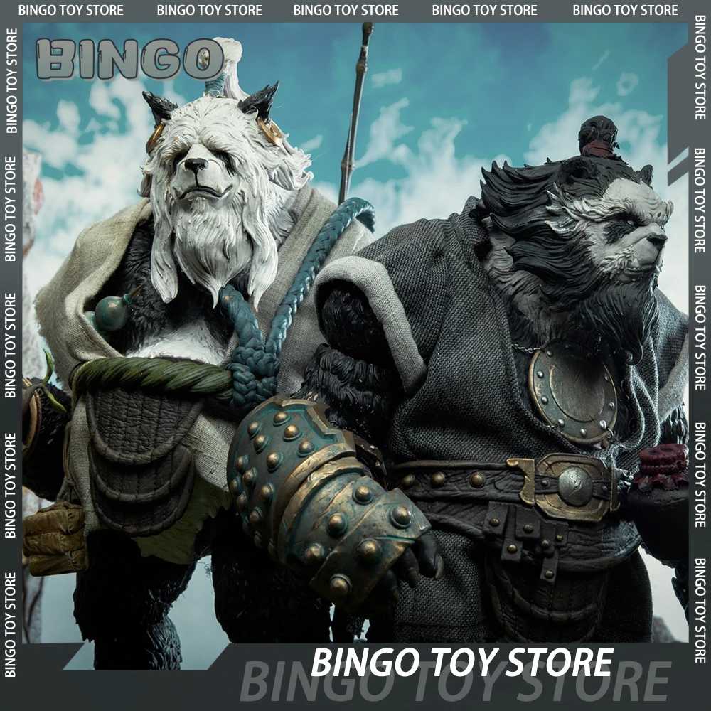 

Jiang Meng 1/12 8inch Action Figure Furayplanet Series MU-FP005 006 Panda Yin And Yang Anime Model Figures Collection Toys Gifts