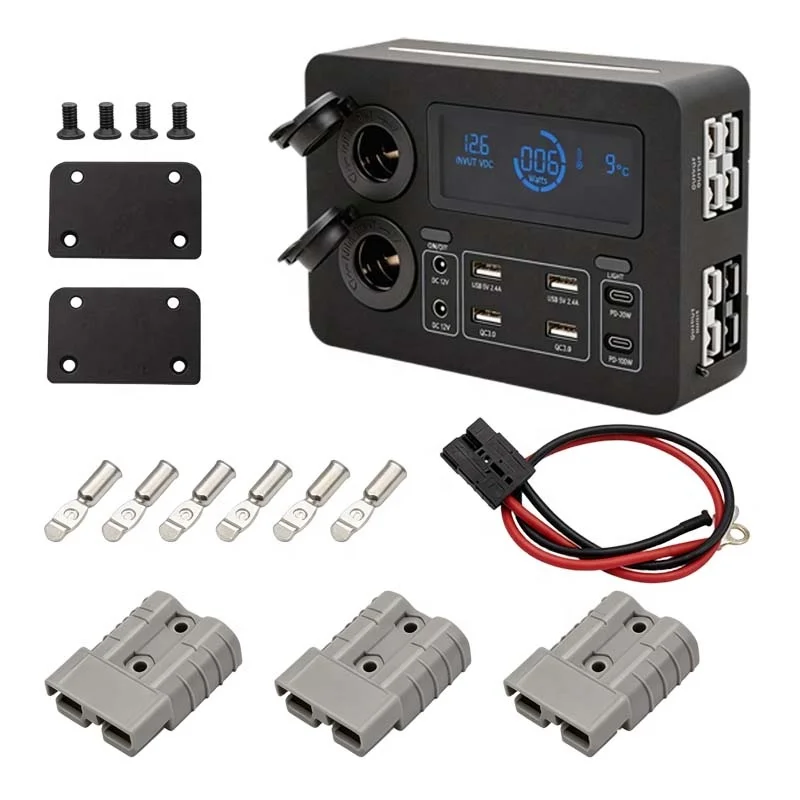 caja-de-distribucion-de-energia-usb-mini-de-12v-actualizada-con-carga-rapida-de-100w-y-interruptores-de-palanca-100-funcionales