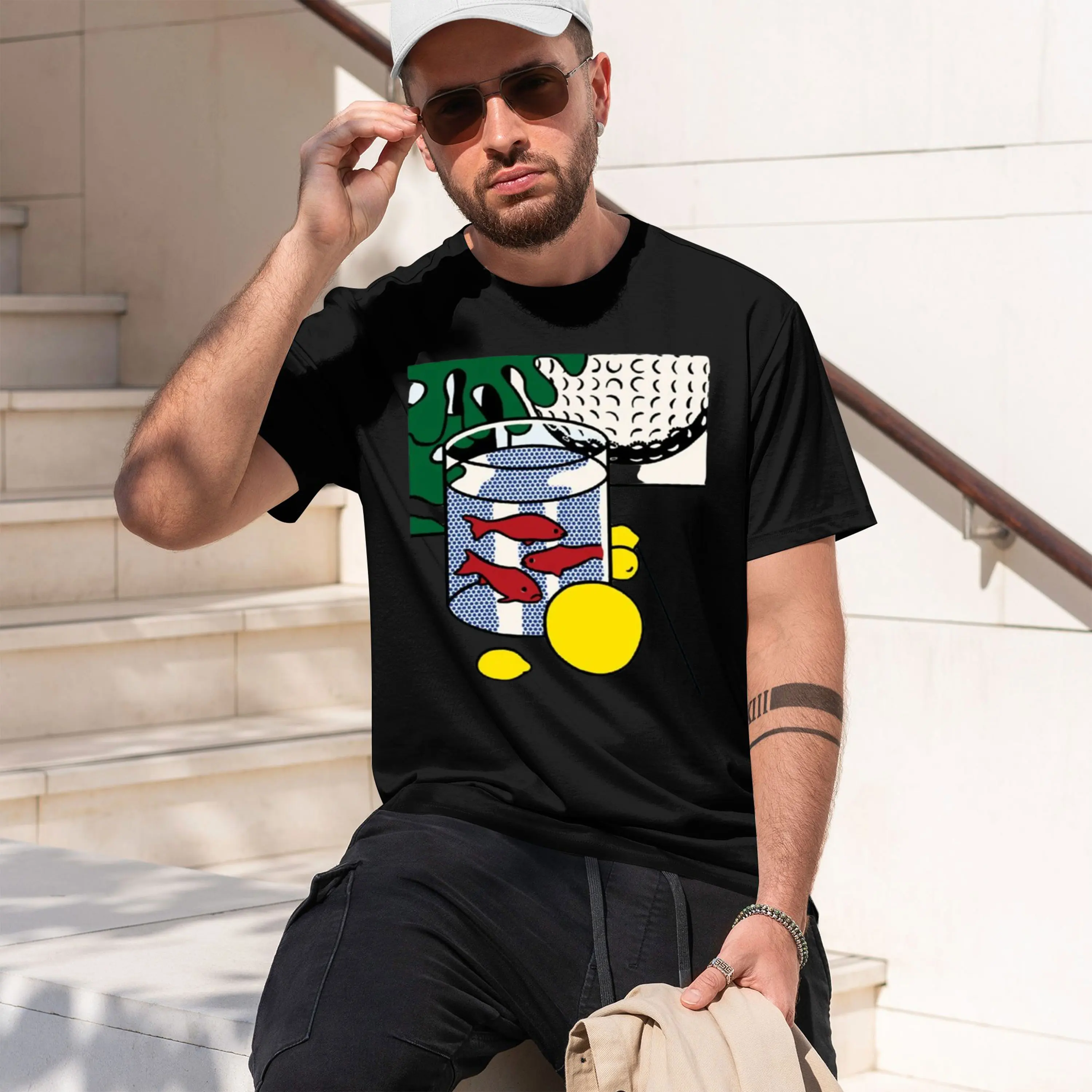 Lhtenstein: Coms für Millionen T-Shirt men t shirt t shirts designer T-Shirt 2026 New Model Short-sleeve crewneck T-Shirt Classi