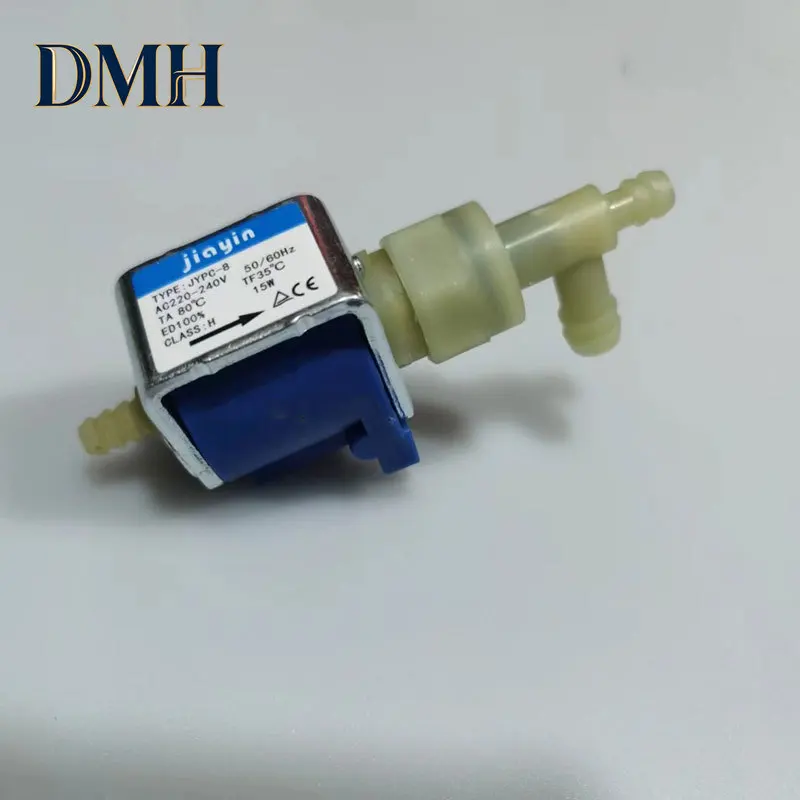 Dmh .1Pcs Electromagnetic Solenoid Pump For Irons JYPC-8 220V To 240V 15W Steam Mop Garment Steamer Coffee Machine Valve Part