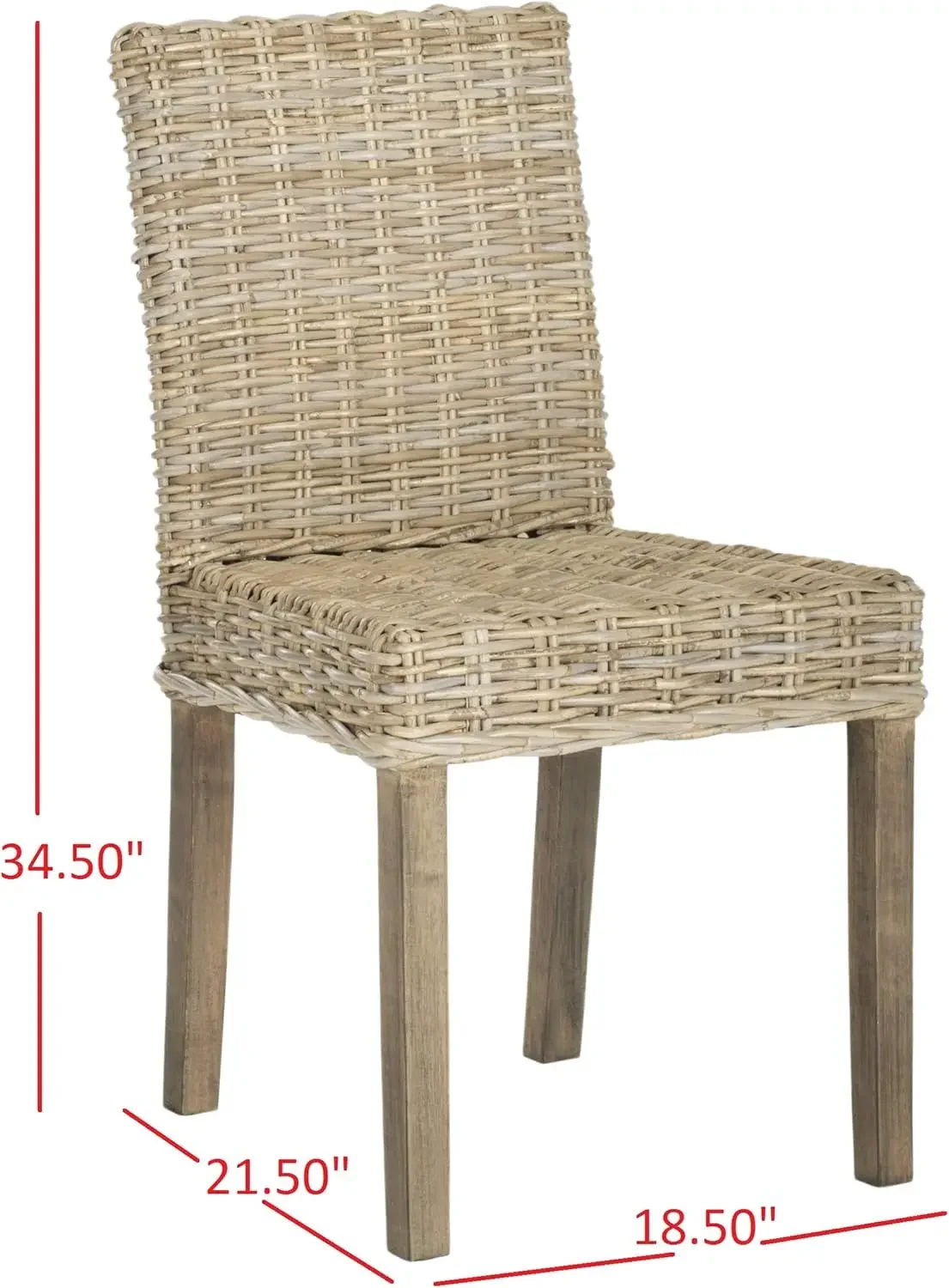 Safavieh Home Collection Grove Natural Dining Chair (Set of 2)