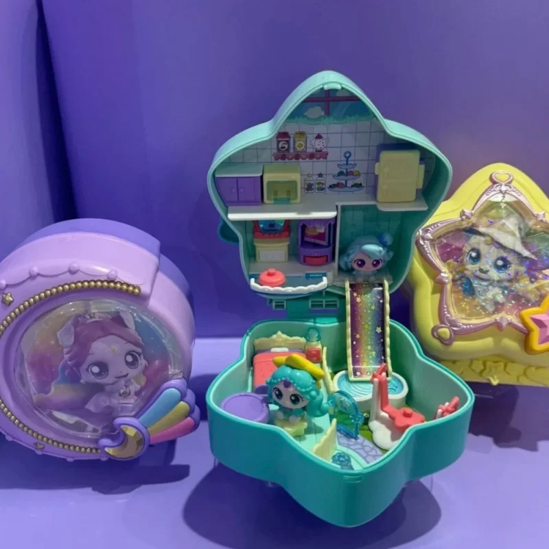 

Новинка: Оригинальный игровой набор Teenieping Shining Meteor и Meteor House с милыми фигурками, высококачественный декор, подарки для девочек