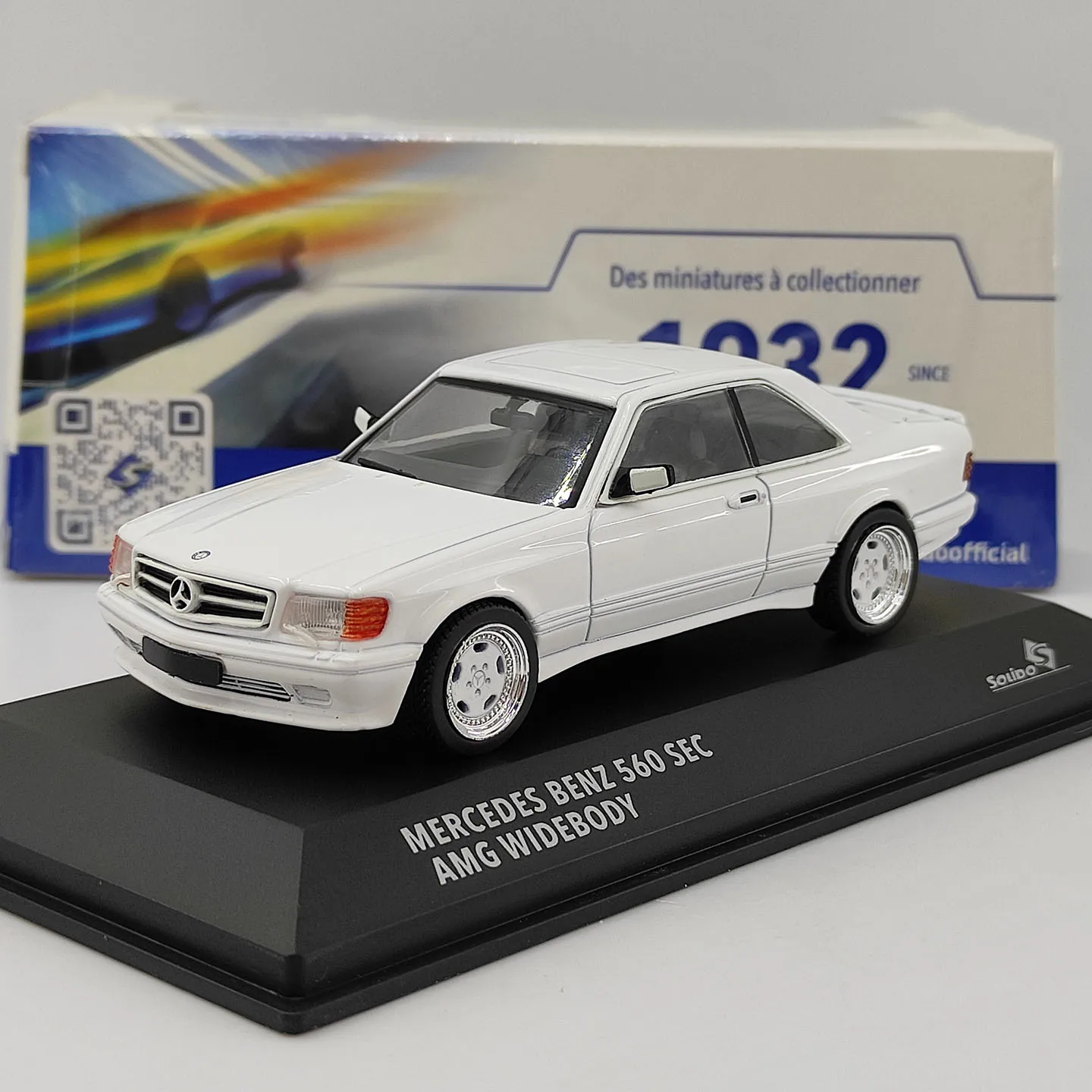 modele-de-voiture-en-alliage-diecast-solido-s-a-l'echelle-1-43-benz-560-sec-widebody