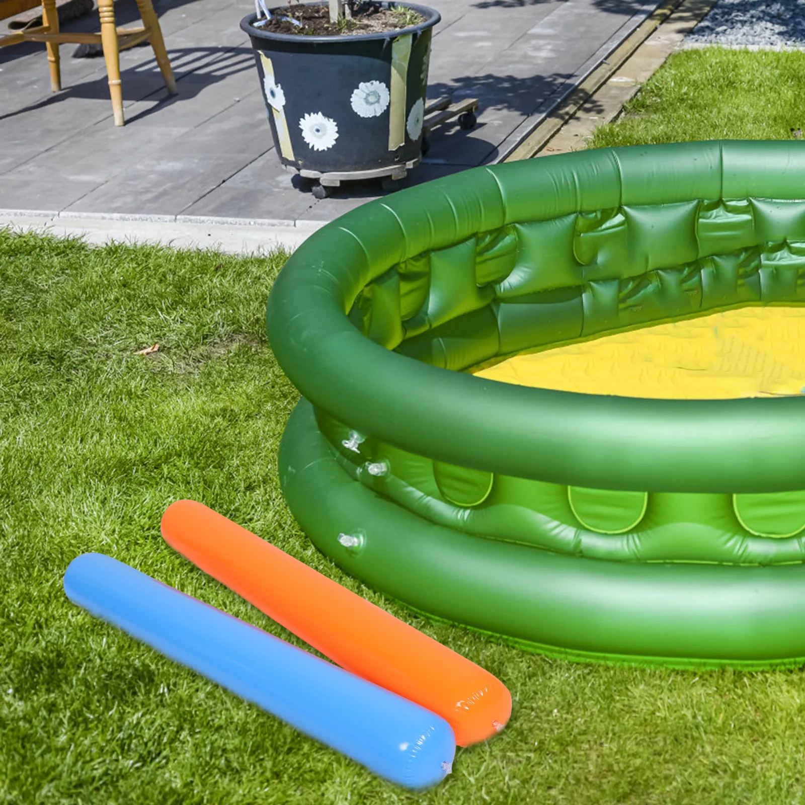 

8Pcs Colorful Inflatable Pool Floats PVC Swimming Accessories 40-Inch Floating Noodles Kids Beach Party Inflatable Pool Floats