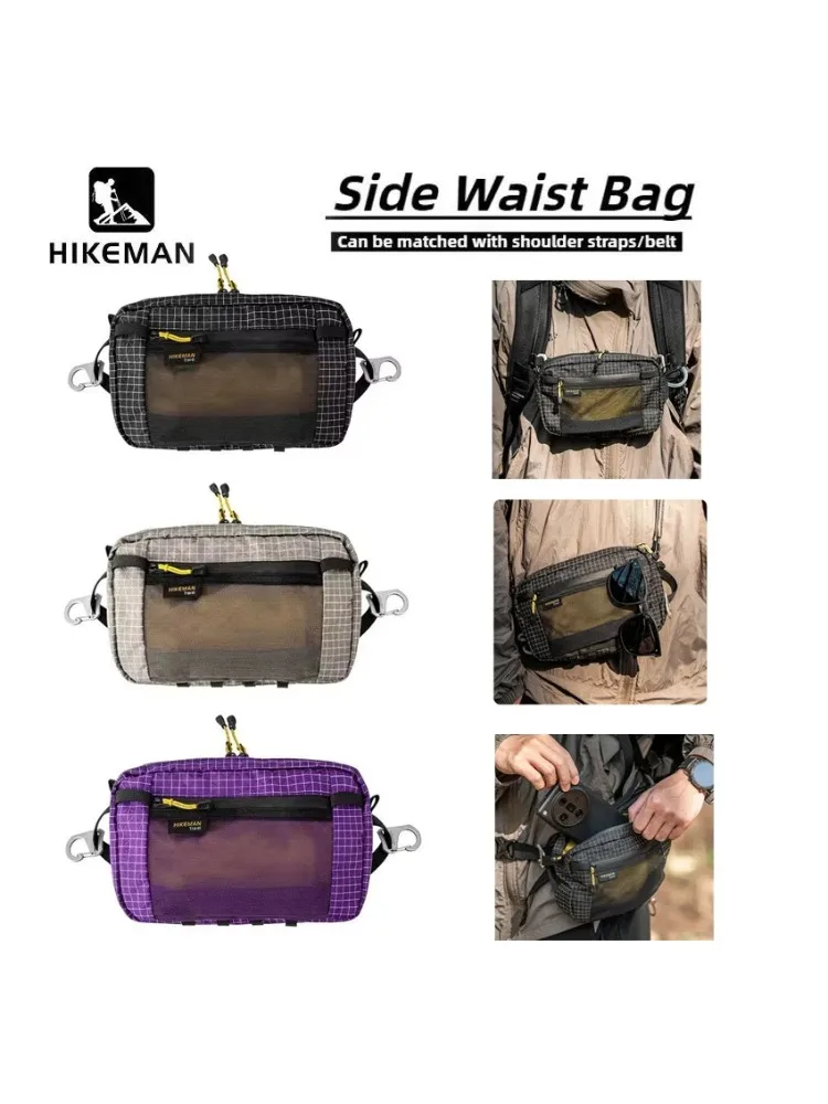 AliExpress Dyneema Fiber Waist Pack 1.1L Waterproof UrltraLight Multi Pocket for Cycling Running Hiking Camping Outdoor Sports Accessories