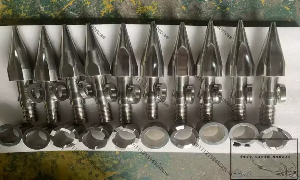 Alloy Screw Tip Set Injection Molding Machine Wear Resistant Spare Parts