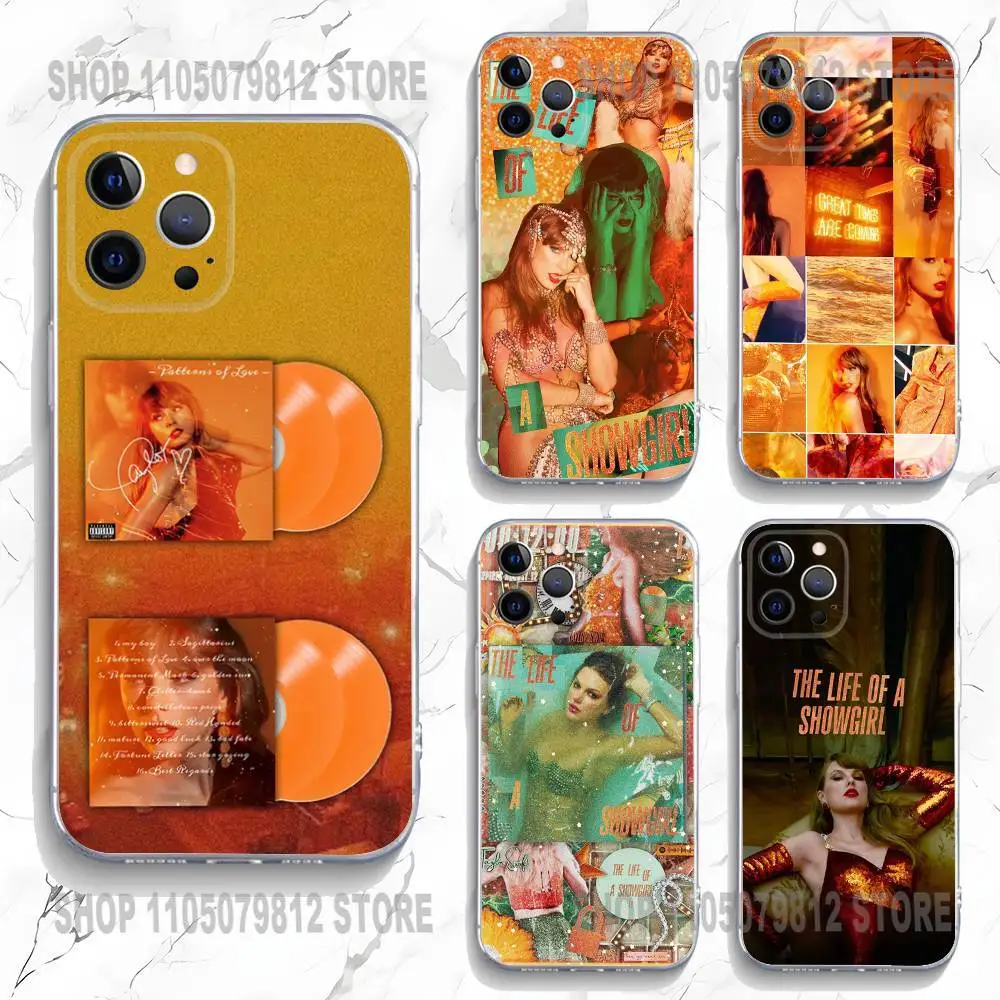 

The Life of a S-Showgirl TS12 Phone Case For iPhone 17 16,15,14,13,12,11 Plus,Pro,Max,XR,Plus,E,Mini Transparent Soft Cover