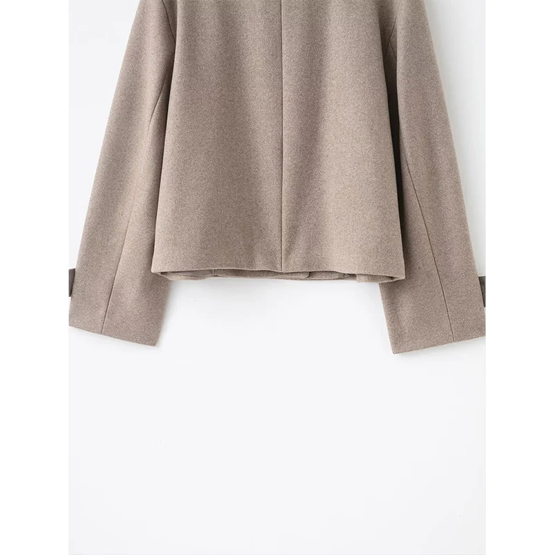 معاطف شتوية سترات نسائية موضة جديدة 2025 فضفاضة عالية الرقبة أنيقة شتاء دافئ سترات نسائية معاطف شبابية للسفر في الشارع