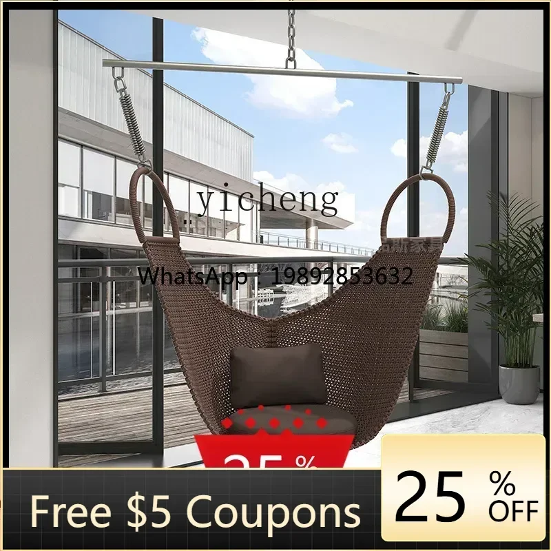 

U9 Glider Swing Outdoor Cradle Chair Courtyard Home Swing Chair Balcony Hanging Basket