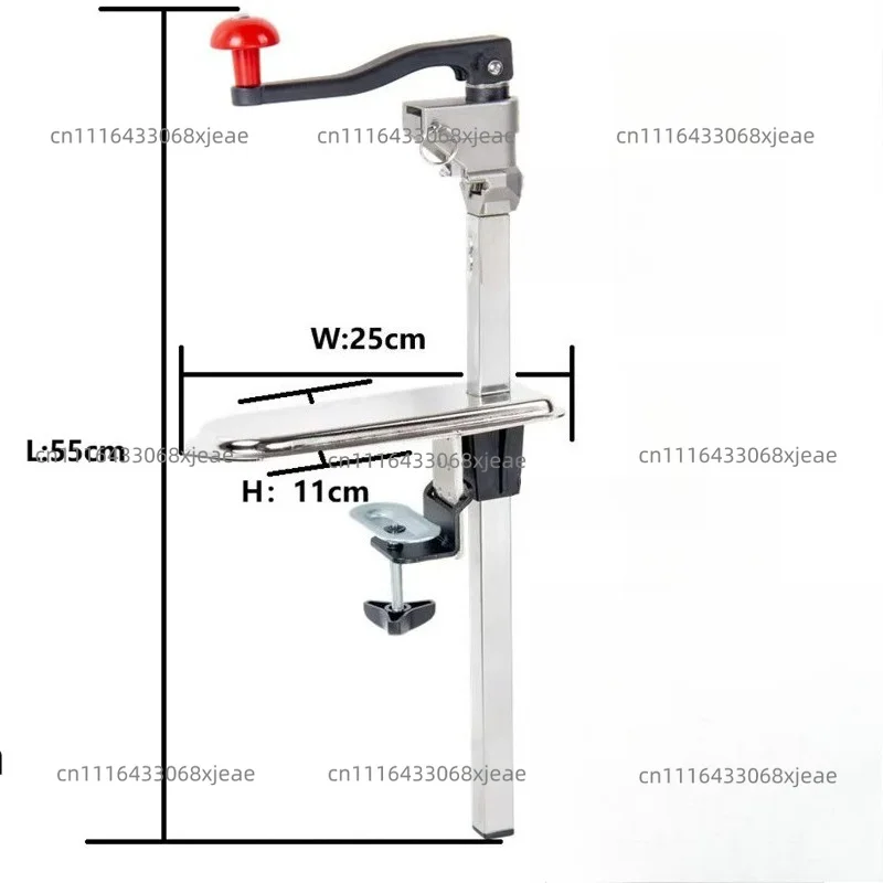 Heavy Duty Commercial Stainless Steel Table Can Opener, Desktop Can Opener For Kitchen