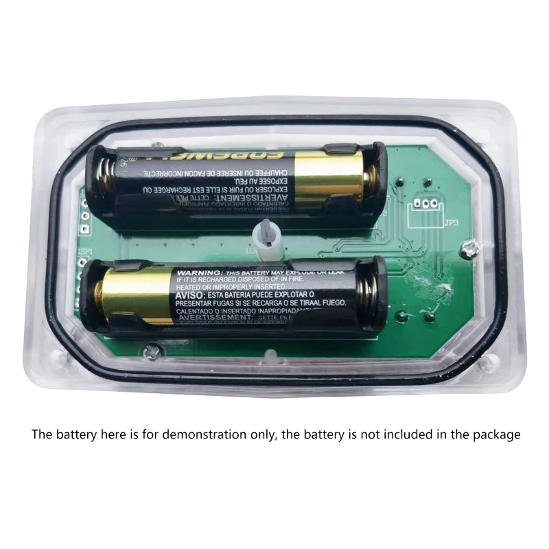 dwan Mini Digital untuk Flowmeter Turbin Digital LCD Display Meter Display Chip Aksesori Elektronik Digital Flow-Meter Durabl